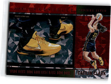 2025 Panini Caitlin Clark Chronicled  Red Cracked Holo #76  Shoe Game
