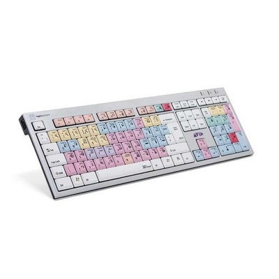 LogicKeyboard Avid Pro Tools, UK PC Slim, Englische Tastatur, kompatibel mit