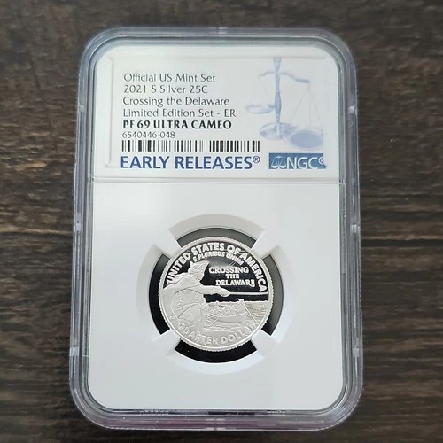 RARE FIND! 2021 S .999 Silver Washington Quarter 25C Proof NGC PF 69 Ultra Cameo
