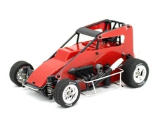 1RC Racing Midget 4.0 1/18 Brushless RTR 2WD Oval Racer (Red) [1RC1105]