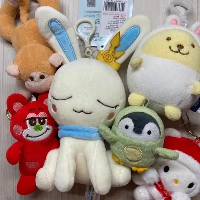 Cute Plush Dolls, All in Excellent Condition