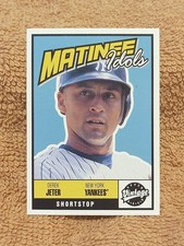 2001 Upper Deck Vintage Derek Jeter #M2 Matinee Idols New York Yankees