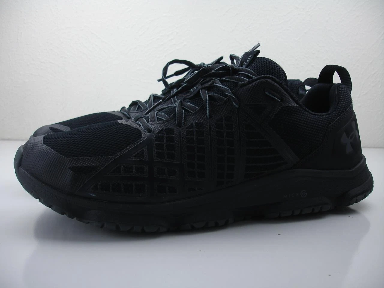 Under Armour Mens 13 M UA Micro G Strikefast Trail Military Tactical Shoes Black