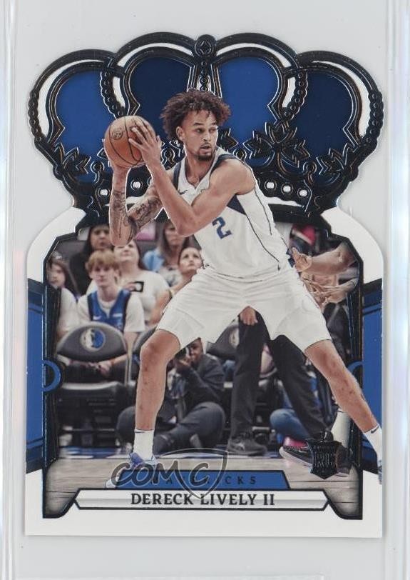 2023-24 Panini Crown Royale Dereck Lively II #5 Rookie RC 14ql