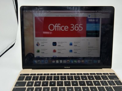 Apple MacBook 12'' (2015) Gold Core M 1.2GHz 8GB RAM 256GB SSD Yosemite