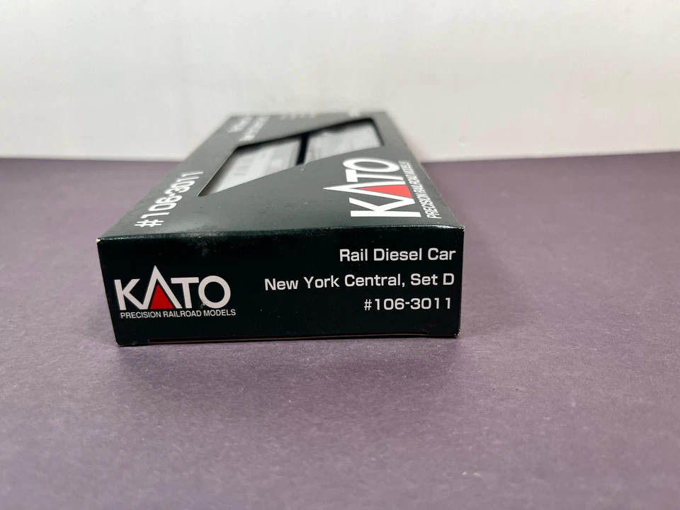 KATO 106-3011 Rail Diesel Car NYC SET D RDC-2 M-480 RDC-3 M-499 N Scale Train - Image 3 of 4