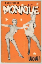 Magnificent Monique 1950 Female Art Photography 36p Vintage Pinup Magazine 