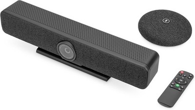 DIGITUS DS-55580 - Video Bar Pro, 4K Video-Konferenz-System, mit 1 Tischmikrofon