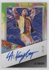2022 Panini WWE NXT NXT Signatures 20 23/25 LA Knight #NS-LAK Auto 1fl4