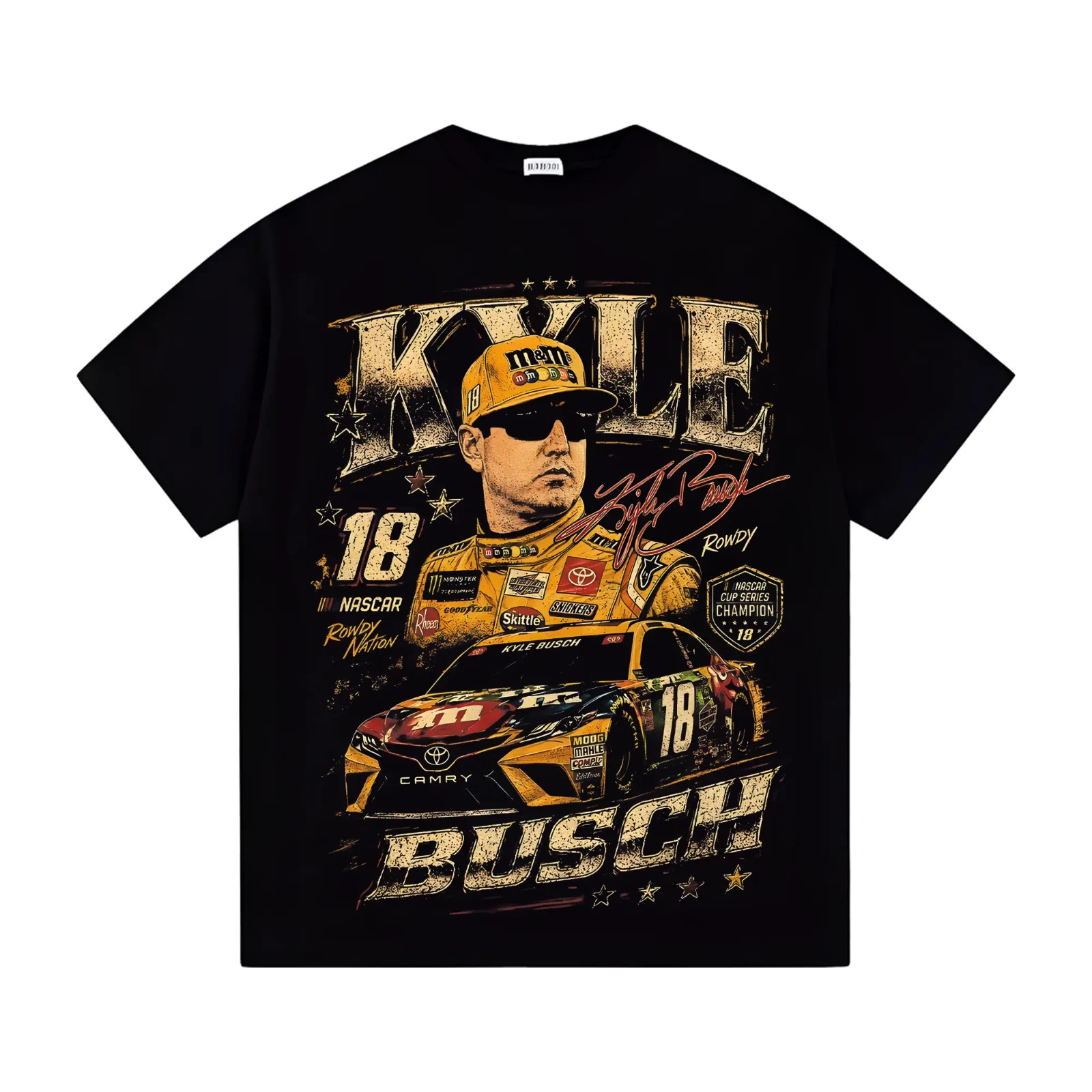 Kyle Busch RIP Gone Too Soon T-Shirt, Vintage NASCAR Racing Graphic Tee