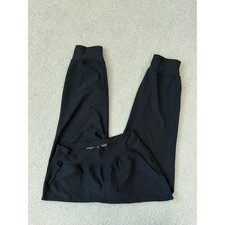Old Navy Jogger Women Size M Black Extra High-Rise Cloud Go-Dry Pocket