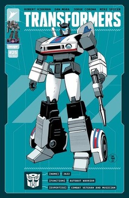 TRANSFORMERS #25 (DAN MORA 1:50 JAZZ VARIANT)(2025) COMIC BOOK ~ IMAGE SKYBOUND