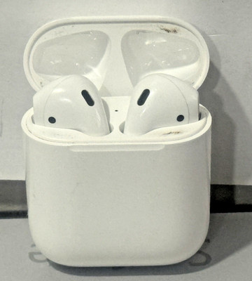 Apple AirPods 2nd Gen with Charging Case   Tested Authentic   Grade B