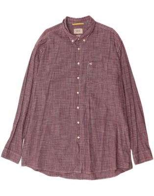 CAMEL ACTIVE Mens Regular Fit Shirt 2XL Red Pinstripe CP15