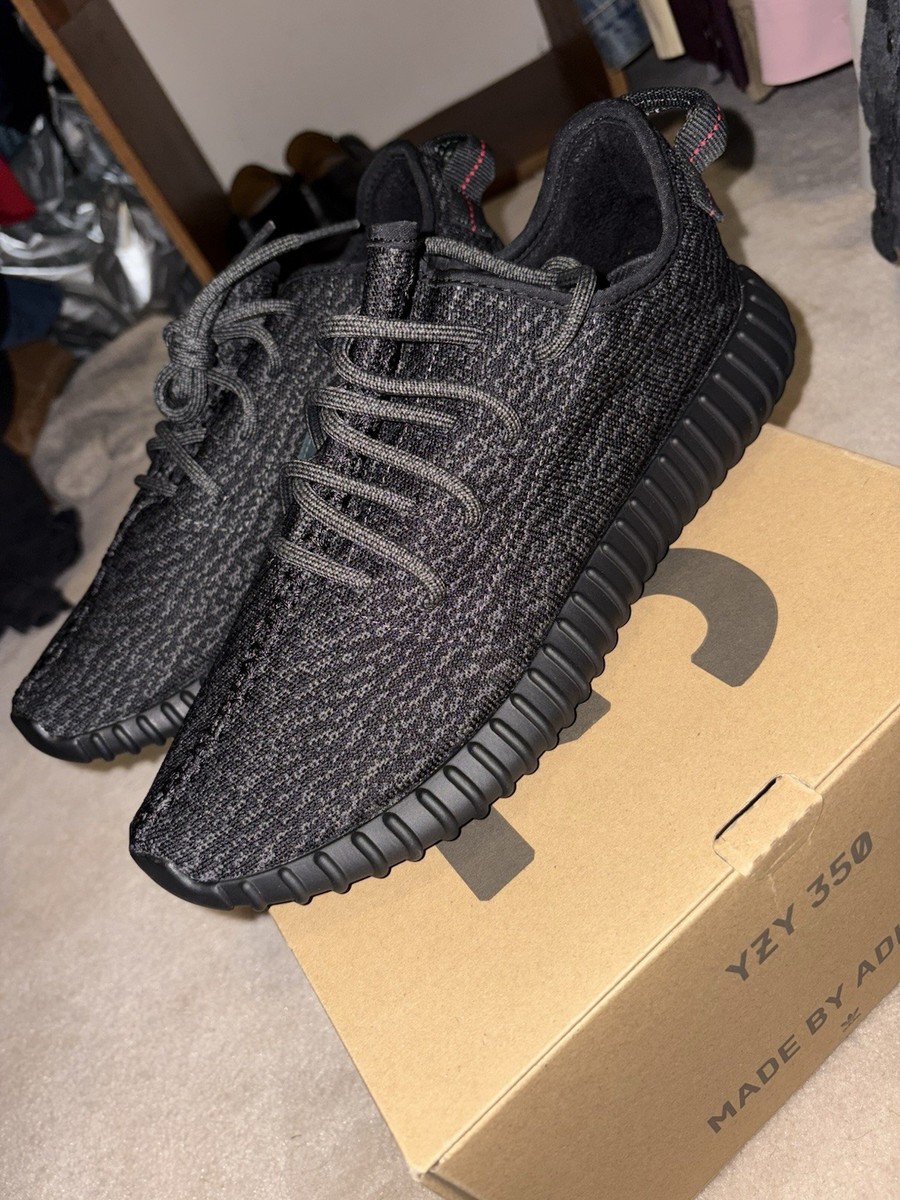 Size 10.5 - adidas Yeezy Boost 350 2015 Pirate Black for sale