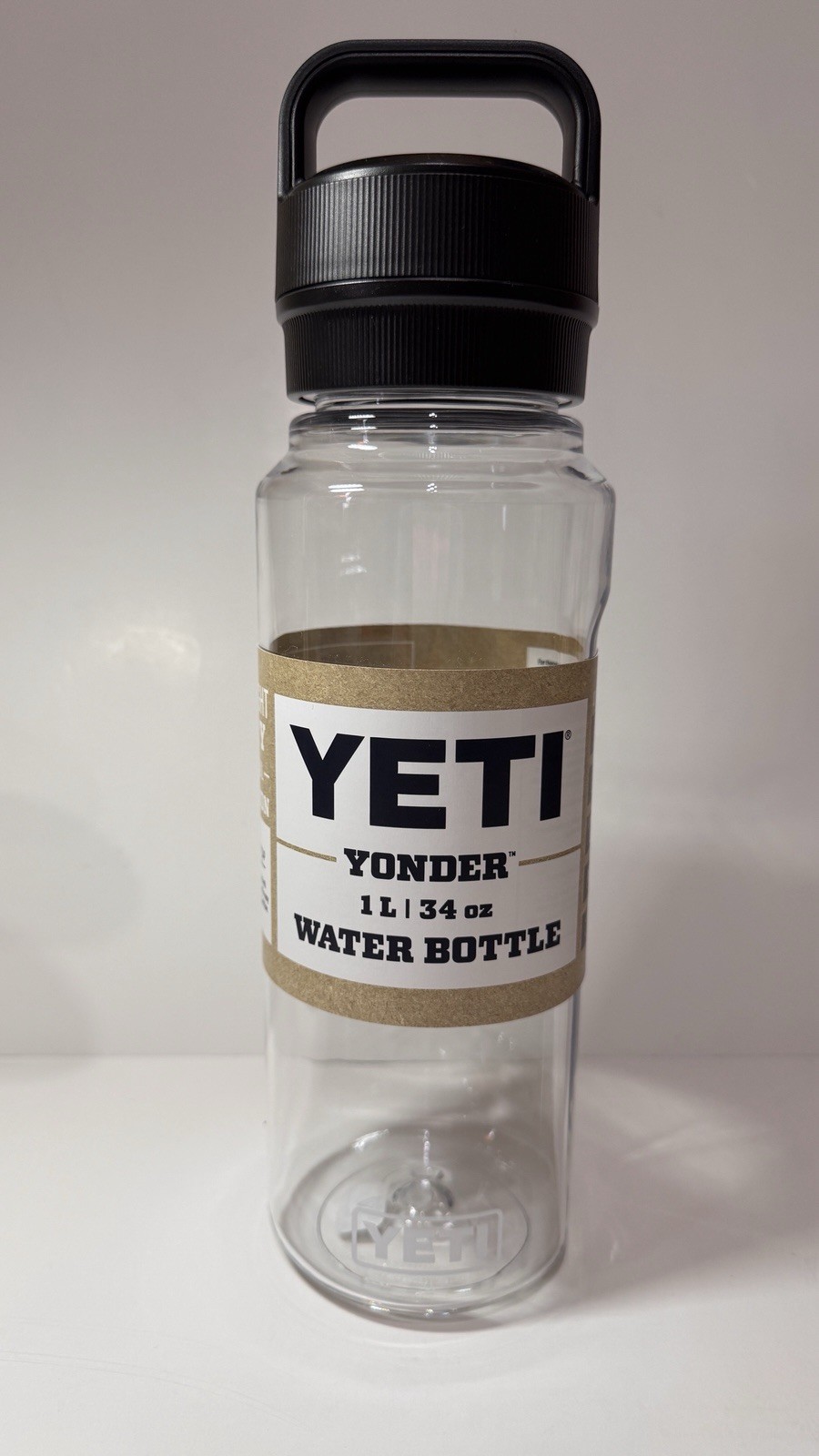 NEW: YETI Yonder 1 L/ 34oz Water Bottle- Clear- BPA Free-Lig