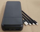 Chargeur Power Bank Portable 35000mAh Gtoce N6 NEUF avec Câbles Intégrés, Noir 140€