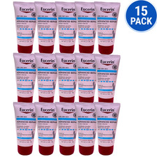 Eucerin Advanced Repair Hand Cream Unscented 2.7 oz 15 Pack New