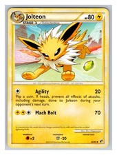 Jolteon 28/90 LP Pokemon Cards Undaunted Rare Vintage