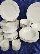 Wicker by Oneida Basket Weave Plates, Bowls, Cups, Platters SOLD BY THE PIECE