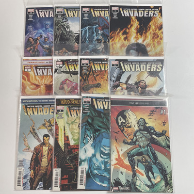 INVADERS #1-12 CHIP ZDARSKY (2019) NM COMPLETE SET MARVEL