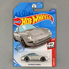 2020 Hot Wheels ‘96 Porsche Carrera Kroger Exclusive Silver