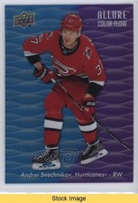 2023 Upper Deck Allure Color Flow Blue Purple Andrei Svechnikov #CF-6 READ 9on