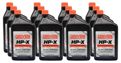 #ad DRIVEN RACING OIL HP X 5W50 Motor Oil Case 12 Qt 17506 12 $209.36