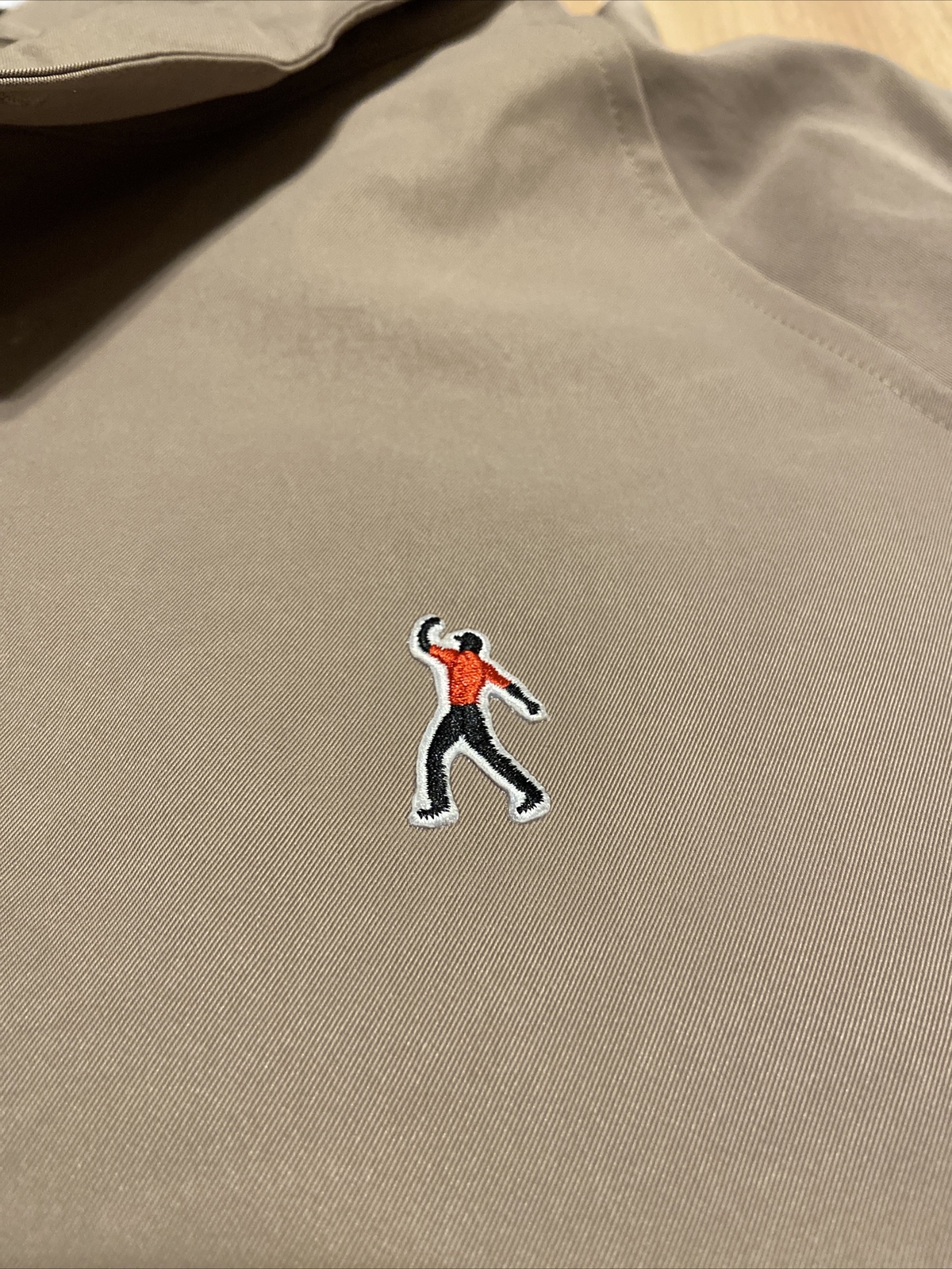 New Mens Nike Golf Repel Tiger Woods Golf Jacket Retro Iconic Fist Pump Sz M eBay