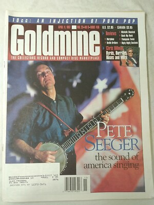Goldmine Magazine Issue 436 April 11 1997 Vol 23 No 8 Pete Seeger