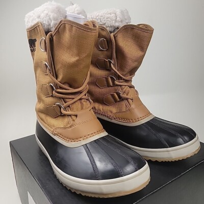 SOREL 1964 PAC T 【Brown/Brun】 Sorel Men's 1964 Pac Nylon Waterproof Winter Boot | Famous