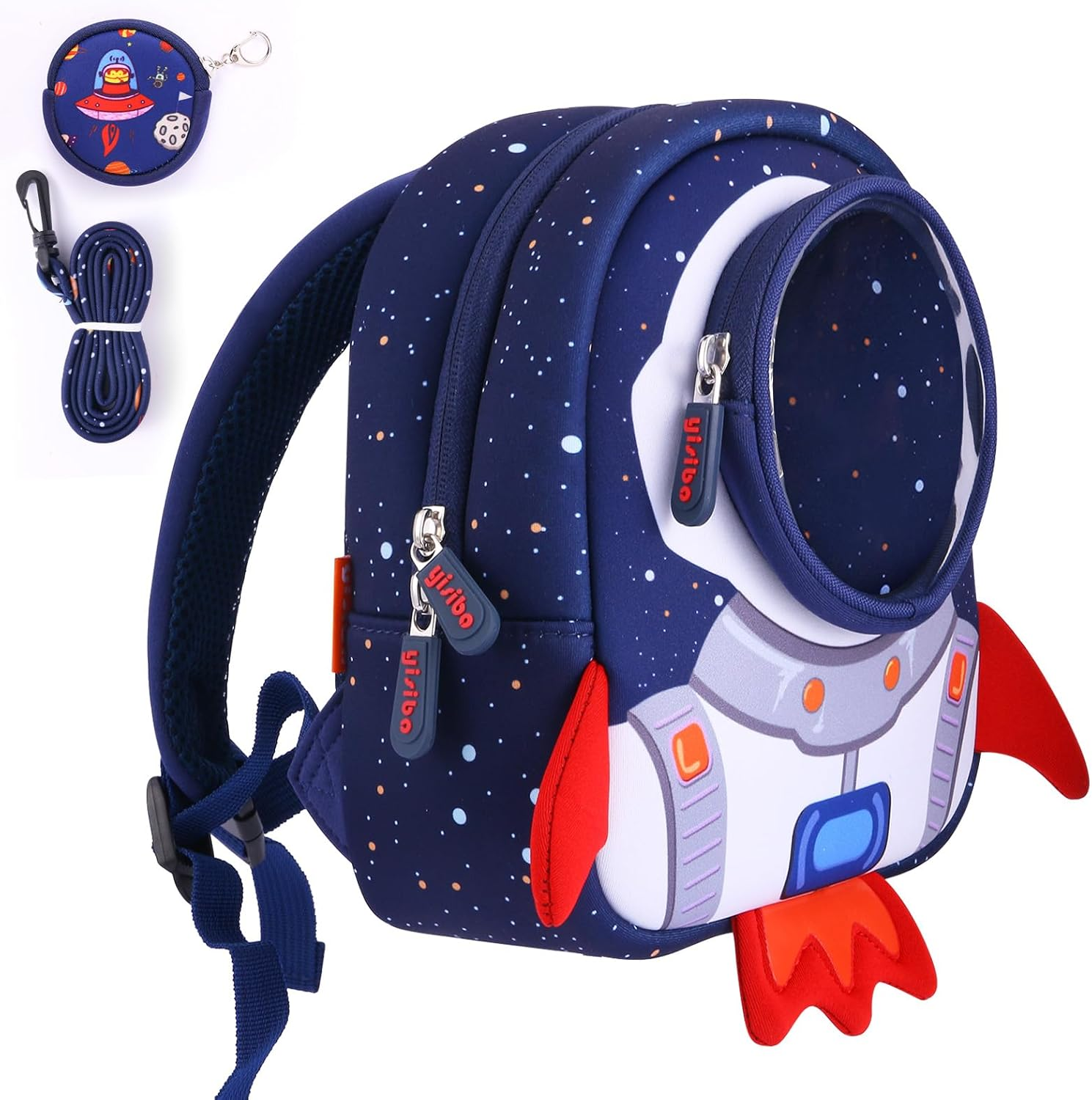 Yisibo Secure Toddler Backpack with Leash for Boys and Girls