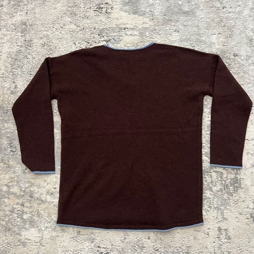REI Cooperative Women's Norseland V-Neck Sweater L New without tags Brown - Picture 6 of 6