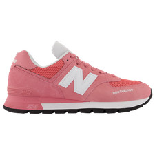 New Balance 574 Exhuberent Pink/Candy Pink Suede - Trainers Shoes - Awesome Shoes