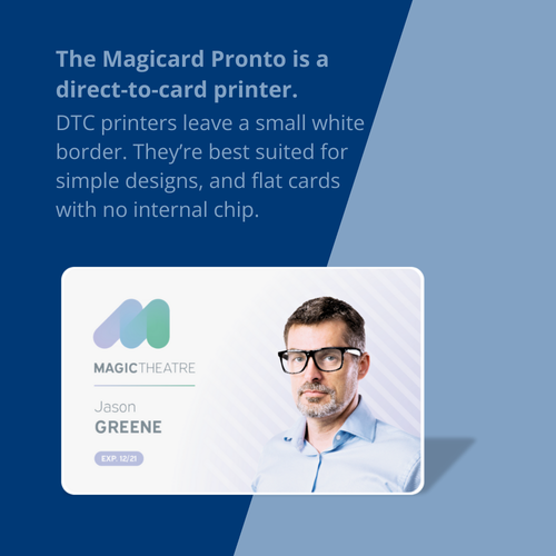 Magicard Pronto ID Card Printer Bundle with Ribbon and 100 Cards - Picture 5 of 11