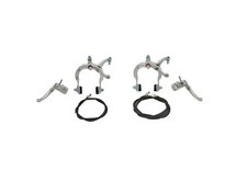 ALTALINE MX ALLOY FRONT OR REAR BRAKE SET CHROME BMX/MX BICYCLES.