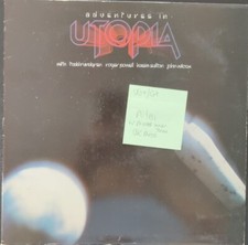 Utopia Adventures In Utopia Vinyl Record VG+/G+ ILPS9602 1980 1st Press