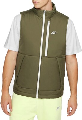 Size XL- Nike Sportswear Men s Therma-FIT Repel Legacy Insulated Vest, Green.