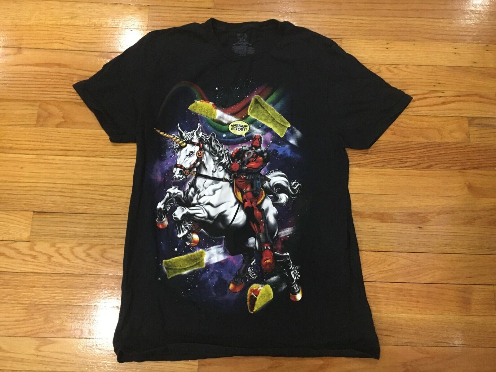 Deadpool * Chimichangas * Marvel * T-Shirt * Red * Men's Size M