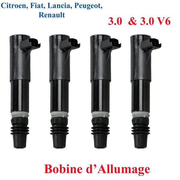 4 ZüNdspulen Clio II Laguna II Avantime 3.0 V6 =7701479027 9633001580-image