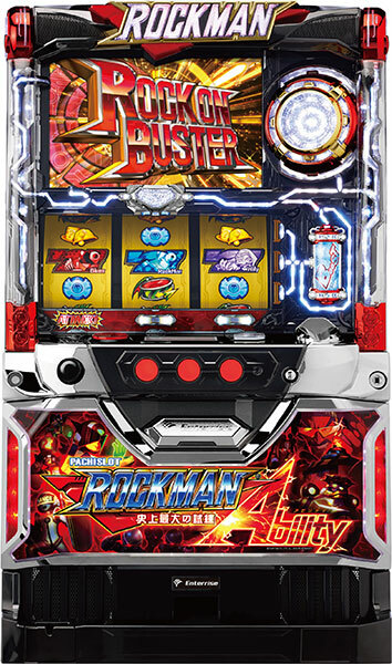 Spiky Rockman Ability skill Slot Pachi-Slot Pachislo Japanese