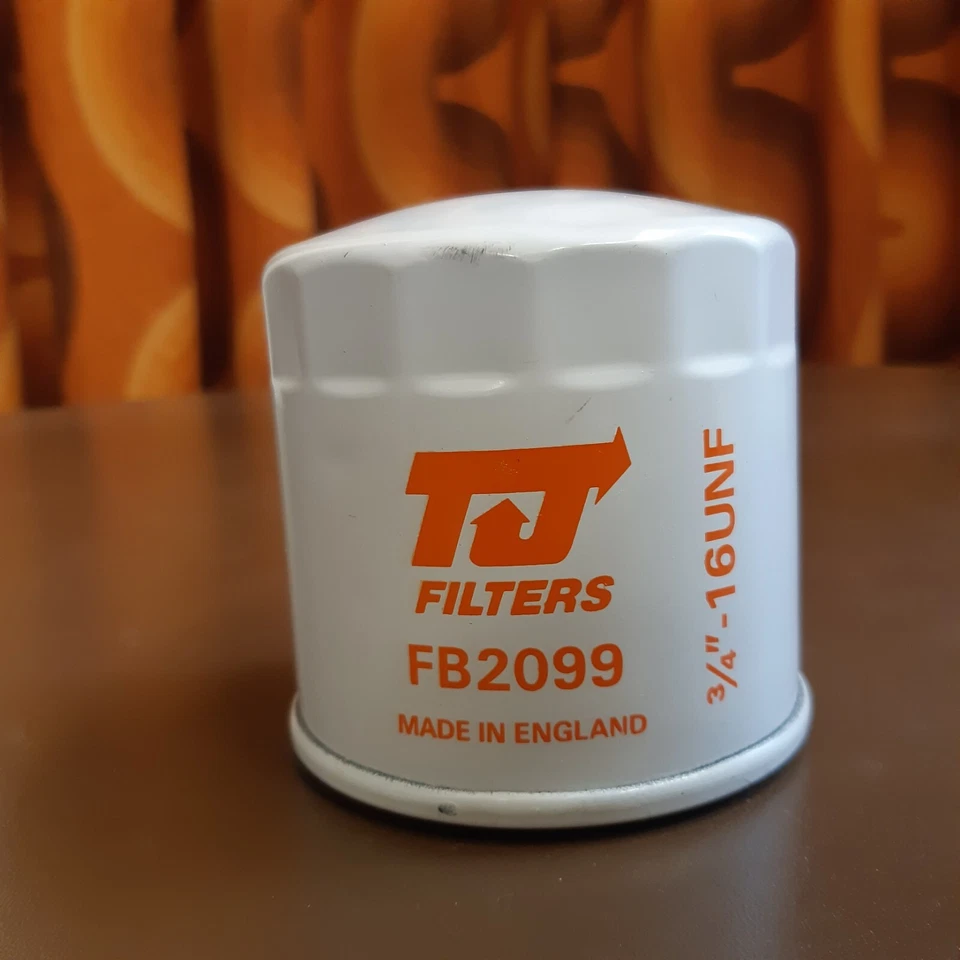 TJ Ölfilter FB2099 3/4"-16UNF für Austin Mini 1000 Mayfair + andere Oldtimer OVP - Bild 2 von 4