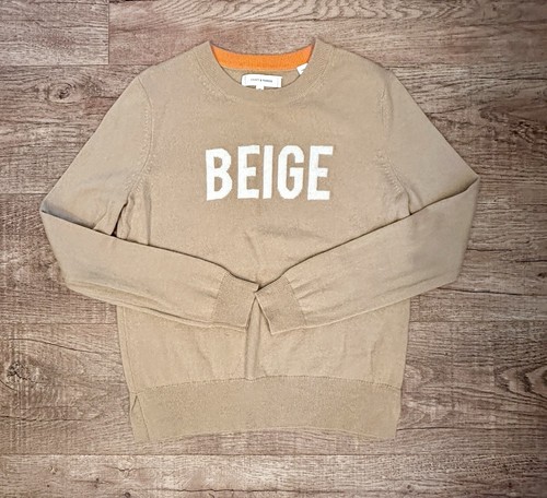 Chinti & Parker Tan ‘Beige’ Wool & Cashmere Blend Sweater XS EUC! - Picture 1 of 8