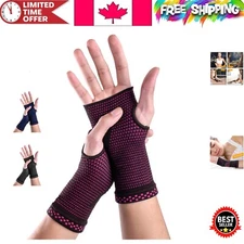 Lightweight Wrist Support Gloves with Compression for Sports & Daily Activities