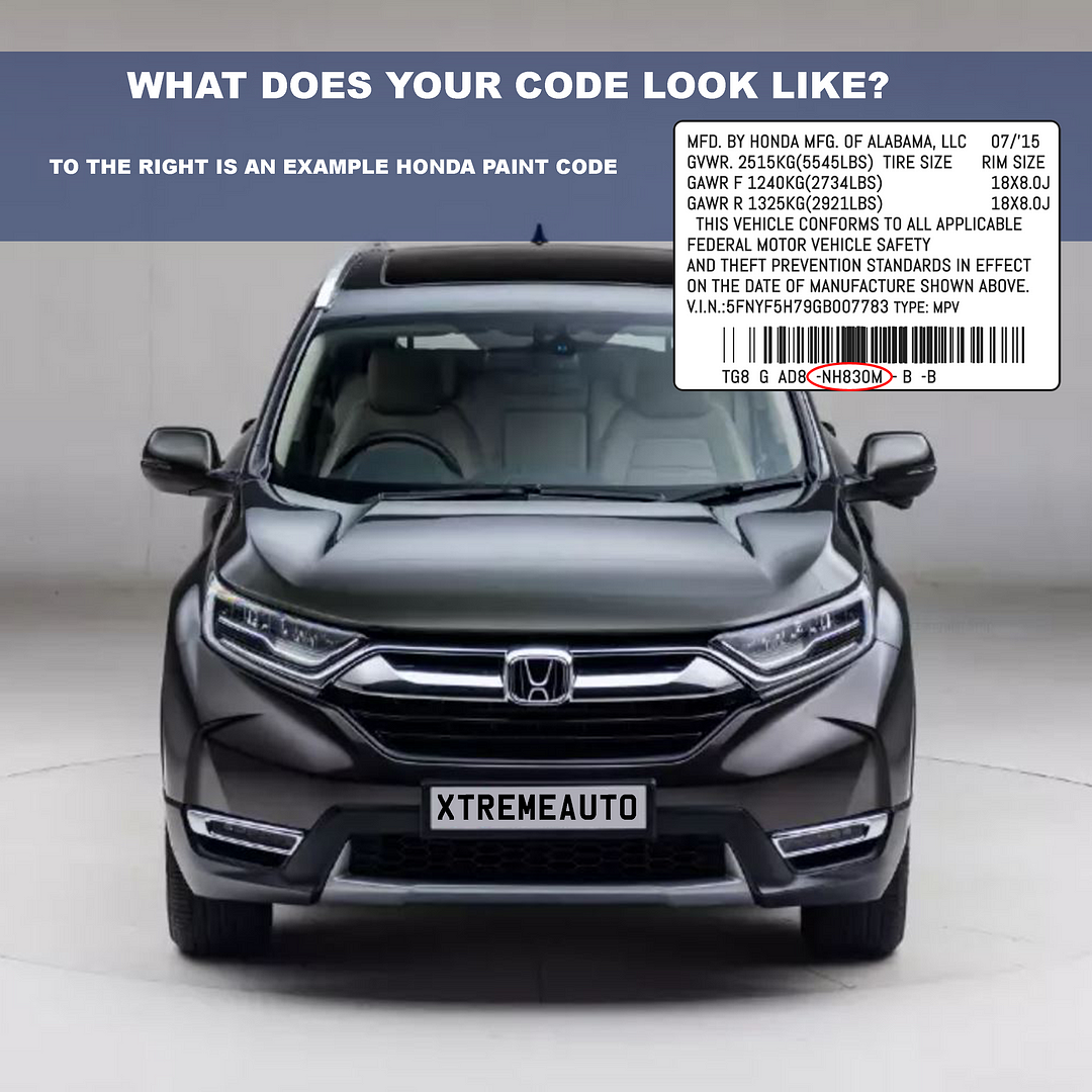 Touch Up Paint For Honda Civic 5Dr Lunar Silver Nh830M Chip Scuff Brush