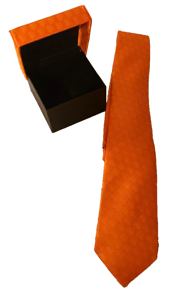 San Francisco Giants SGA Men's Necktie Orange SF Logo Tie by Genentech