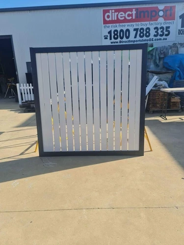 White Black Dark Grey Cream Merbau Vertical Fencing Balustrade - Square Metre - Picture 10 of 10