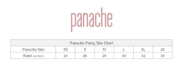 Panache Swimwear Size Chart