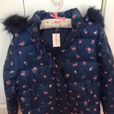 Cath Kidston-brand New Puffa New Jacket/coat-flower Design-size:6-tags-free Post