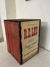 re-lee-a-biography-4-vol-set-hc-douglas-freeman-1949-scribners-slipcase